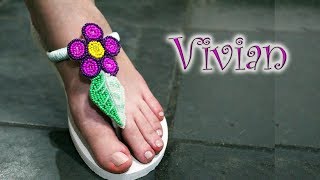 Chinelo decorado – Bordado de miçanga com COLAGEM