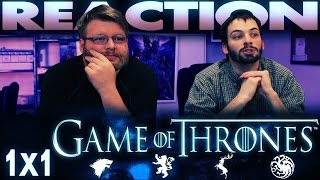 Game of Thrones 1x1 REACTION!! 'Winter is Coming'