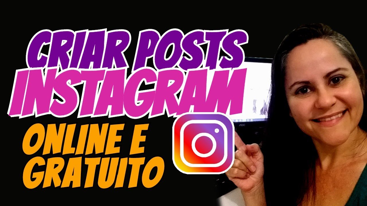 Como Criar Posts Profissionais Para Instagram App Online E Gratuito Por Fabiana Bonora YouTube