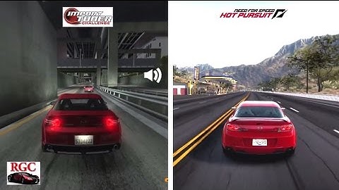 Import Tuner Challenge vs Need for Speed Hot Pursuit - Mazda RX-8 Graphics & Sound Comparison