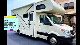 2011 Gulf Stream Conquest | Easy to drive and Affordable | Walkthrough video part 1 of 3 by B&W RV 107 views 2 years ago 8 minutes, 23 seconds