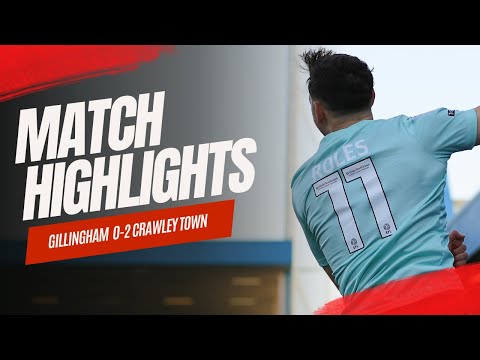 Gillingham Crawley Town Goals And Highlights