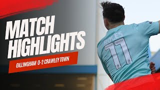 HIGHLIGHTS | Gillingham vs Crawley Town