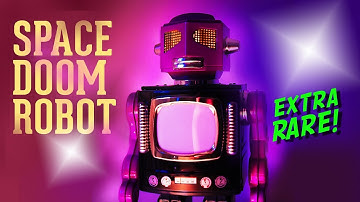 SPACE DOOM ROBOT | Limited Edition Japanese Tin Toy 1990s