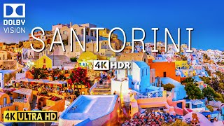 SANTORINI 4K Video Ultra HD With Cinematic Music - 60 FPS - 4K Nature Film