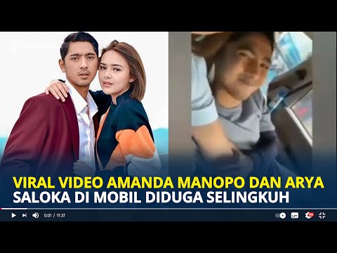 VIRAL Video Amanda Manopo dan Arya Saloka Bermesraan di Mobil, Diduga Selingkuh