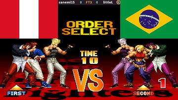 KOF 97 (sanemi15) VS (littleL) FT 3 FIGHTCADE 2