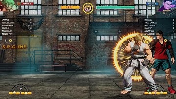 FATAL FURY: City of the Wolves Ken combos