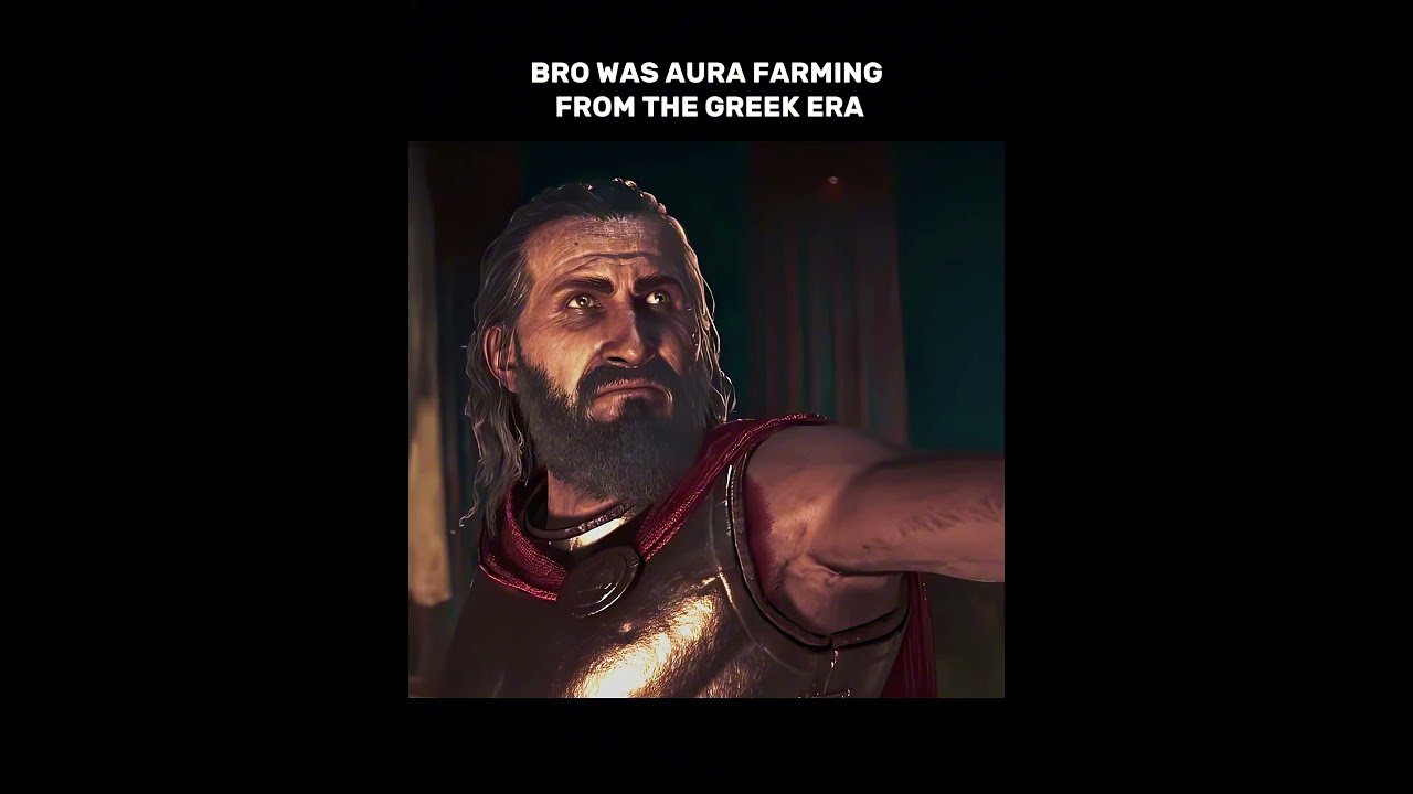 Bro was Aura Farming from the Greek Era