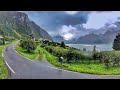 Trucking in Norway! Beautiful scenery and small narrow road. Scania R560 V8. GoPro Hero 7.