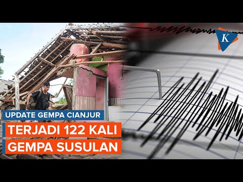 BMKG Catat 122 Gempa Susulan di Cianjur hingga Selasa Pagi