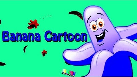 Banana Cartoon Logo Effects Sponsored by Klasky Csupo Effects