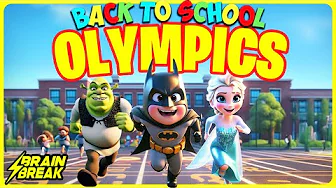 ⚡️ Back to School Olympics ⚡️ Brain Break for Kids ⚡️ Just Dance ⚡️ Danny Go ⚡️ Jump Challenge