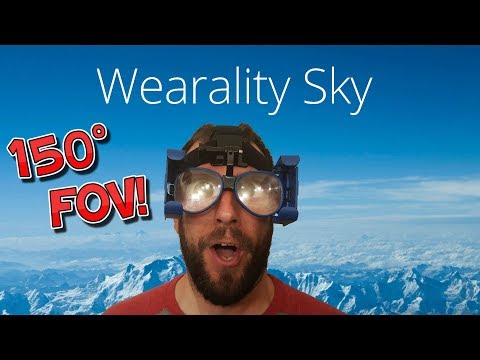 Wearality Sky VR - This Thing Looks Wild!!