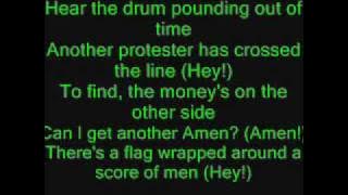 Green Day - Holiday with lyrics!