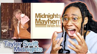 TAYLOR SWIFT MIDNIGHTS ALBUM TRACKLIST REACTION! (Excuse me... LANA DEL REY?!?!)