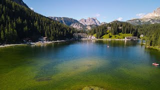 Lago di Misurina (by drone 4K)