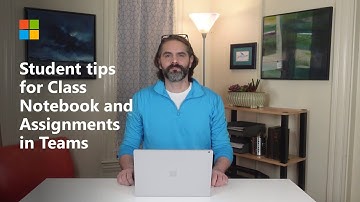 Students: Learn about OneNote Class Notebook and Assignments in Microsoft Teams | Microsoft Store