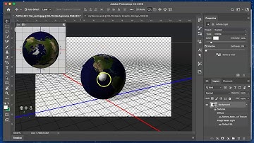 Create 3D Earth in Photoshop
