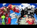 SHINCHAN VS BLACKHULKBUSTER ARMY GTA V | SHINCHAN VS HULKBUSTER