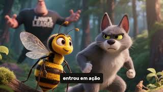 Thumbnail: 🌈 ABELHINHA CURIOSA e o AMIGO MISTERIOSO: A Aventura da Flor do Arco-Íris Perdida! 🌸✨