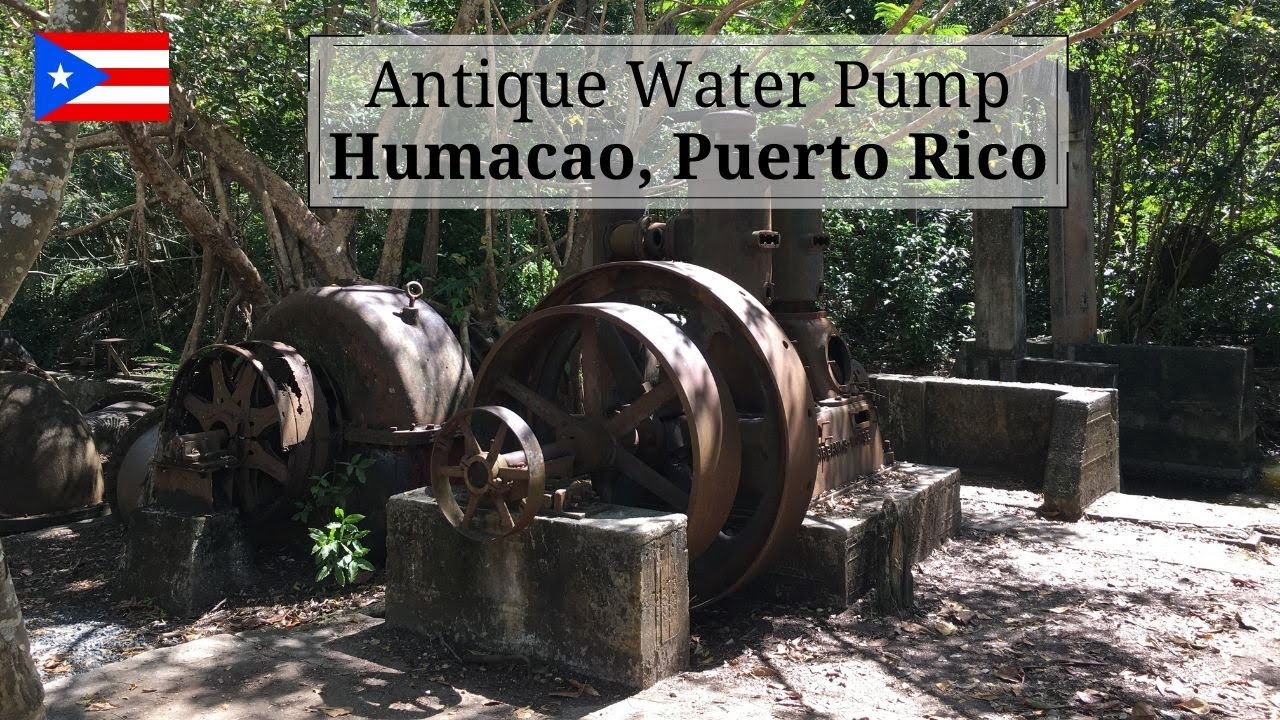 Antique Sugar Plantation Water Pump Station Humacao, Puerto Rico