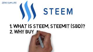 What is Steem (Steemit, Steem Dollar SBD, Steem Power) Why buy Steem Cryptocurrency