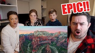 New Zealand Family Reacts to The Most AMAZINGLY Beautiful Places In America!