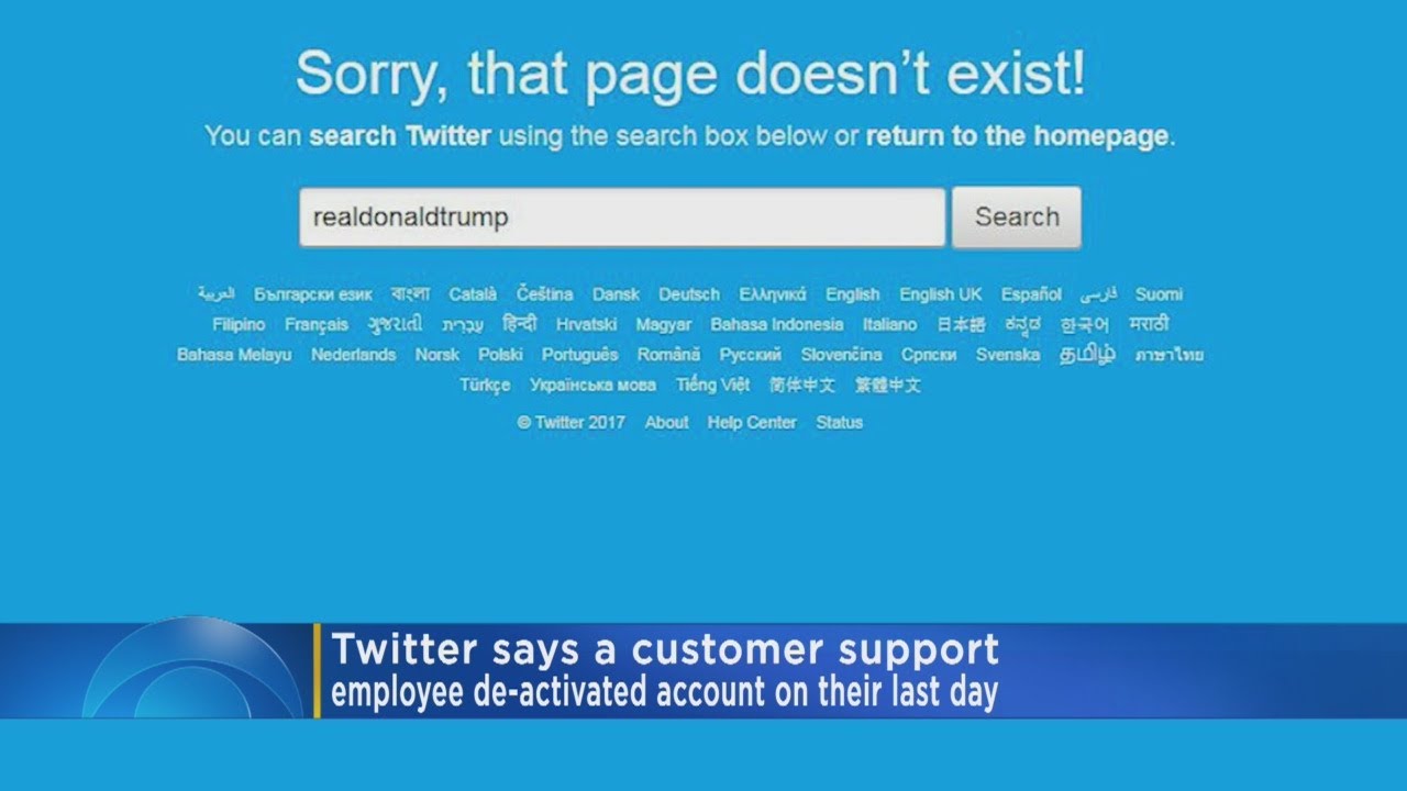 Twitter Work Stop Twitter: Employee Briefly Shut Down Trump’s Account On Last Day Of Work ...