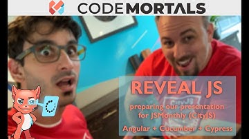 Coding our Presentation with RevealJS on Angular + Cypress + Cucumber