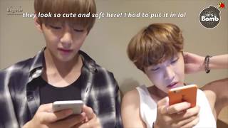 What you didn't notice about taehyung and jhope🍆