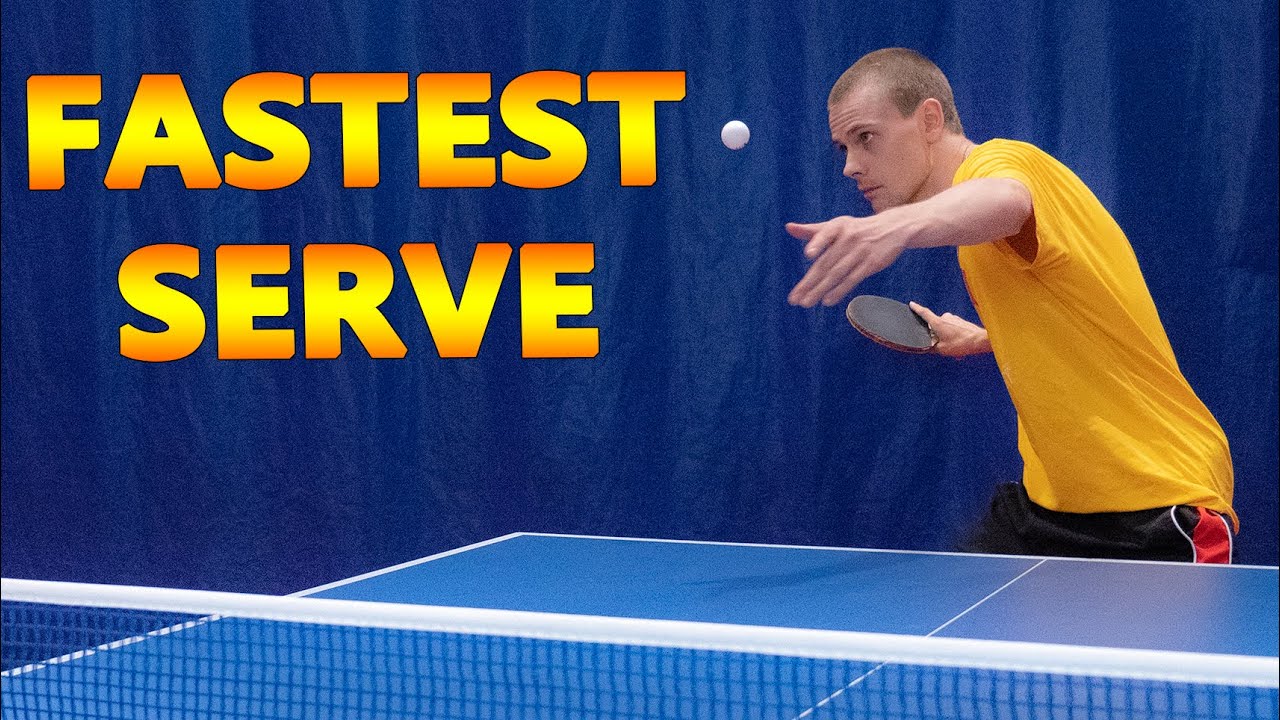 How to Serve in Ping Pong