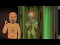 GRANNY THE HORROR GAME ANIMATION # GRANNY vs PENNYWISE