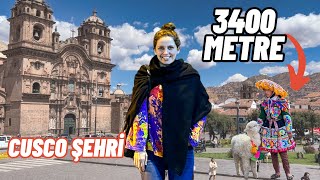 3400 Metre Yükseklikteki Şehi̇r - Hayran Kaldım - Peru Cusco