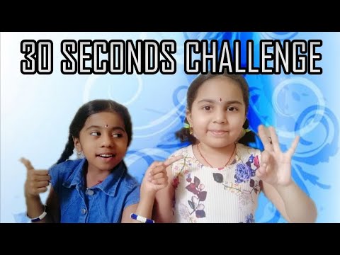 30 SECONDS CHALLENGE || FUN GAMES FOR KIDS || MEMORY GAME