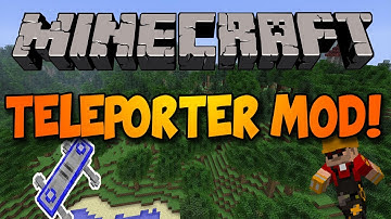 Minecraft: TELEPORTING MOD! (TF2 Teleporters)