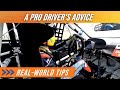 What can we learn from a pro race driver?