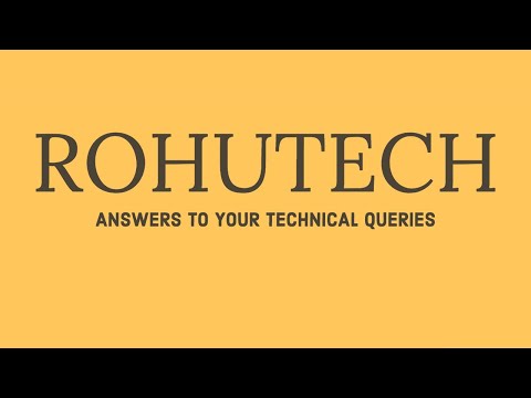 Introducing Rohutech New Logo