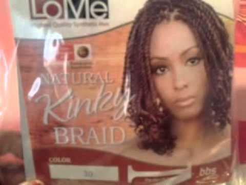 how crochet hair to natural YouTube Natural Review: Hair Kinky   LOME Braiding Hair