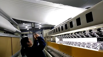 Fastest Multi-Needle Quilting Machine with 9 meter quilts production per min