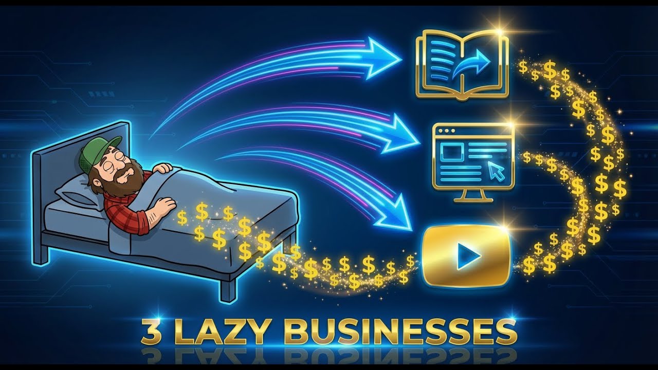 LAZY BUSINESSES That Work For You While You Sleep
