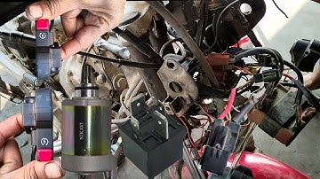 Bajaj Pulsar bike ki self ki external switch install kaise karen dekhiae