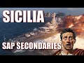 Sicilia italian regia marina battleships world of warships secondary captain build wows bb guide