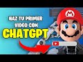 Empieza a hacer videos YA! Con la mejor herramienta del momento | ChatGPT 🤩