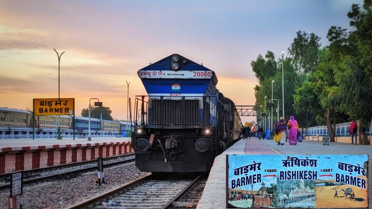 Barmer to Rishikesh by Train | Part 1 | Through the Thar Desert of Rajasthan | Indian Railways