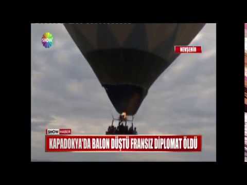 Kapadokya'da balon düştü Fransız diplomat öldü