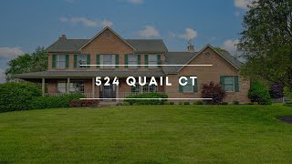 Exclusive Peek: Elegant 6-Bedroom Family Haven at 524 Quail Ct, Lebanon, OH | No Rear Neighbors!