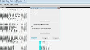 Opening Encyclopedia 2011 Installing via Fritz
