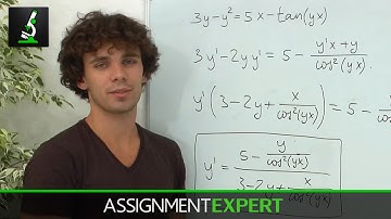 Implicit Differentiation (Example 2)