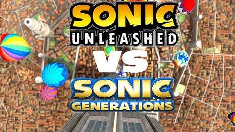 Generations vs Unleashed Comparison: Rooftop Run(READ DESCRIPTION)